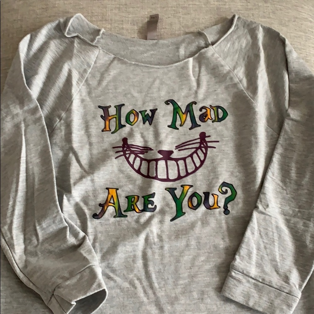 “How Mad Are You?” Alice In Wonderland Three Shirt